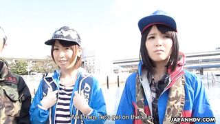 Sena Sakura Fucks Her Partner on Winning Boat After Contest