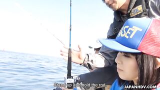 Sena Sakura Fucks Her Partner on Winning Boat After Contest