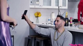 New Year's Step Incest Threesome with Jewelz Blu S17:E2