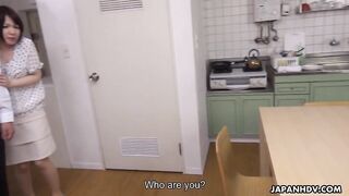 Ryo Tsujimoto Pays Debt With Her Pussy For Husband's Loan