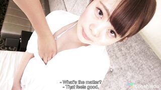 Yuko Mukai: Uniform Play Reveals Her Cute Pussy Lips