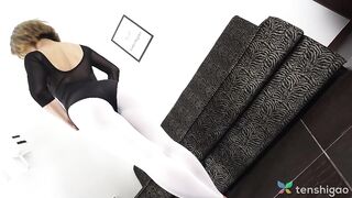 Miyu Shiratori's Firm Body Teases in Studio Play