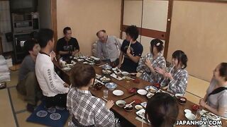 Kotomi Asakura & Co. Celebrate with Hairy Orgy Extravaganza