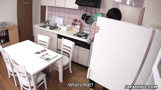 Yuma Miyazaki's Stepbrother's Cumorgy on Her Pussy After a Fight