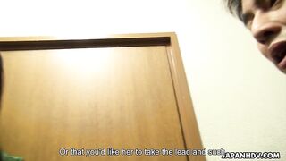 Yuma Miyazaki's Admirer Lingers On Her Tits, Then Fucks Her In Lingerie