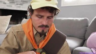 Busty Stepmoms and Stepsons Crafty Encounter - S1:E1