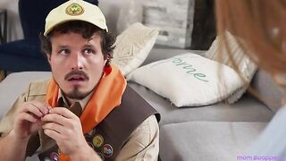 Busty Stepmoms and Stepsons Crafty Encounter - S1:E1