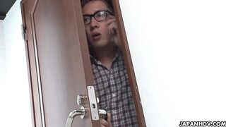 Kaori Buki Fingers Herself While Childhood Friend Voyeurs