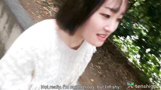 Tokyo Amateur Hana Slips Panties for Hot Pink Pussy Action