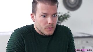 Stepmom Odetta Joins Step Son Codey and Friend Leana Lovings Threesome - S18:E8