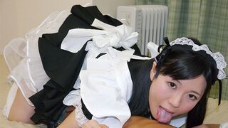 Mai Araki's Panty-Free Cleaning Service: Hot Maid in Action