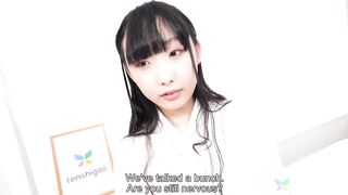 Rin Nanba's Hairy Pussy Revealed in Sexy Lingerie Exploration