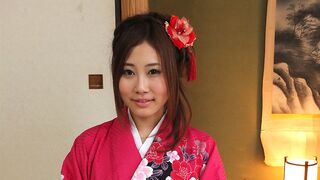 Yui Shiina in Kimono HDV Japan Debut