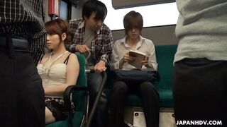 Mari Motoyama's Bus Ride: Innocent Tease Turns Into Public Thrill