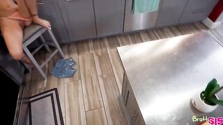 Seductive Chloe's Naughty Kitchen Encounter