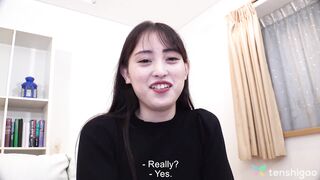 Mei Harusaki's Nervous yet Seductive Porn Set Debut