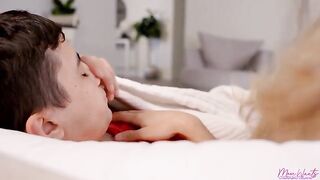 Ricky Spanish and Stepmom Alexis Malone fuck on the couch while dad sleeps - S4:E5