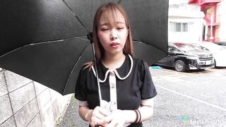 Nami Akino's Fan Vibrates Her Cunt, Titty Fucked & Blowjob