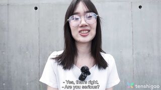 Mami Tokita's Staircase Cream Pie Adventure: Unprotected Fuck