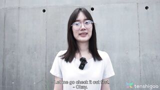 Mami Tokita's Staircase Cream Pie Adventure: Unprotected Fuck