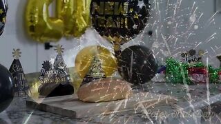 Scarlett's Steamy New Year's Eve Affair - Sensual Stepbrother Encounter