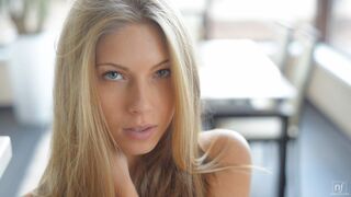 Blonde Ebbi Unbuttons For Solo Pleasure - S9:E4