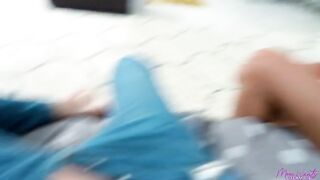 Zlata Shine catches Sam Bourne masturbating and rides his hard dick in various positions