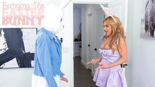 Easter Bunny Threesome: Taylor Vixen, Parker Ambrose's Step Mom, and Son's Hard Dick