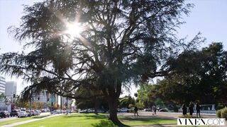 Teens Jaye and Alex fuck Influencer Tyler at His Mansion