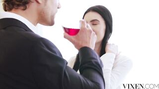 Young Curator Marley Fucks Art Collector During Delivery