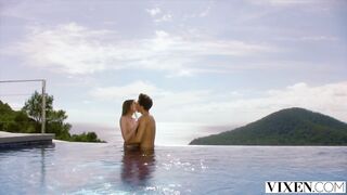 VIXEN This couple's first stop on vacation was wild sex