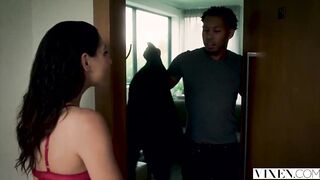 Abella Danger's Neighborly Fuck: Locked Out & Fulfilled