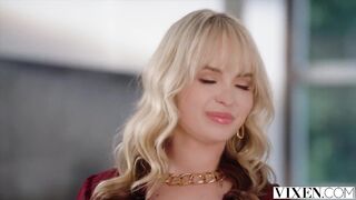 Lilly & Anya's Late-Night Law Firm Threesome Delight