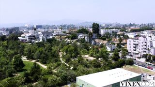 Gina Eliza's West Coast Threesome Adventure With Surfer Johnny