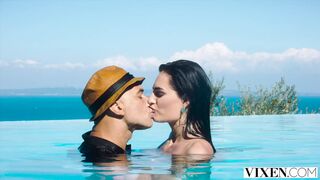 Leanne's Nude Seduction Intensifies with Artist in Greece