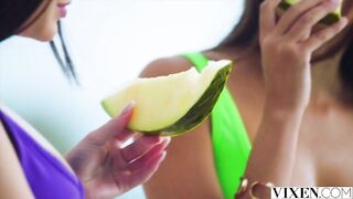 Baby & Stefany Share Older Man's Cock