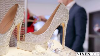 Eliza the Lingerie Vixen Teases Shoppers into Pleasure