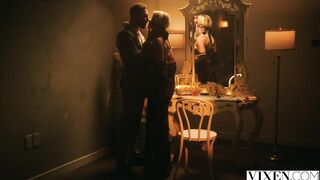 Blonde Toy-Lover Cherry Meets Her Dominant Match