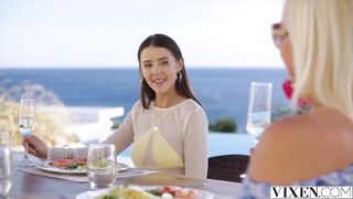 College Girl Sybil Fucks Married Couple Abroad