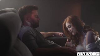 Fiery Haired Jia Delivers Insatiable French Kisses