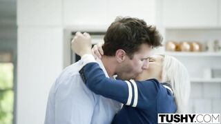 Teen Kacey Jordan Takes Brother's Friend's Load In Her Ass Tushy