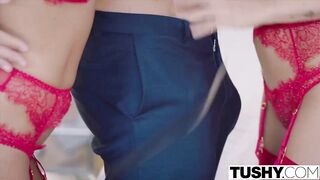 Carter Cruise & Adriana Chechik Share Husband Unexpectedly