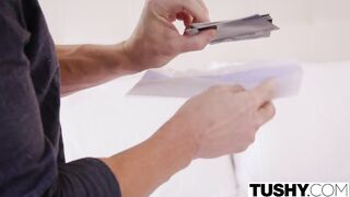 Boss Fucks Babysitter Angel After Months of Crushing