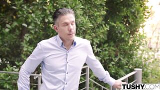 TUSHY Kelsi Monroe Takes Professor's Anal Lesson