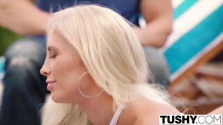 Horny Tasha Reign Takes Big Cock In Her Ass While Hubby Is Away