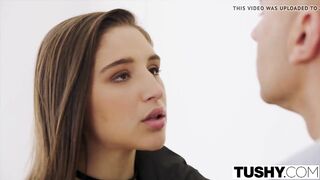 Abella Danger's Late Arrival Leads to Severe Punishment Fucking