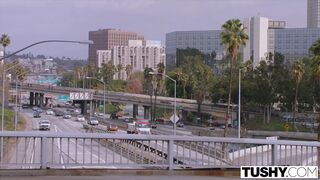 Gabbie Carter's TUSHY Anal Debut with Experienced Stud