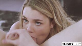 Gabbie Carter's TUSHY Anal Debut with Experienced Stud