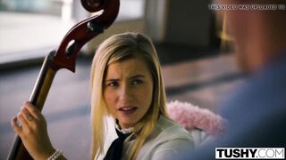 Tutor Fucks Teen Carolinas Tight Ass While Mom Shops