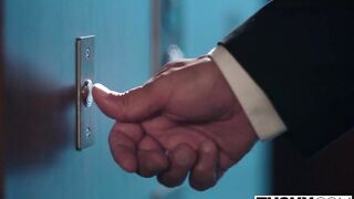 Award-Winning Emily's After-Party DP Adventure with Co-Stars